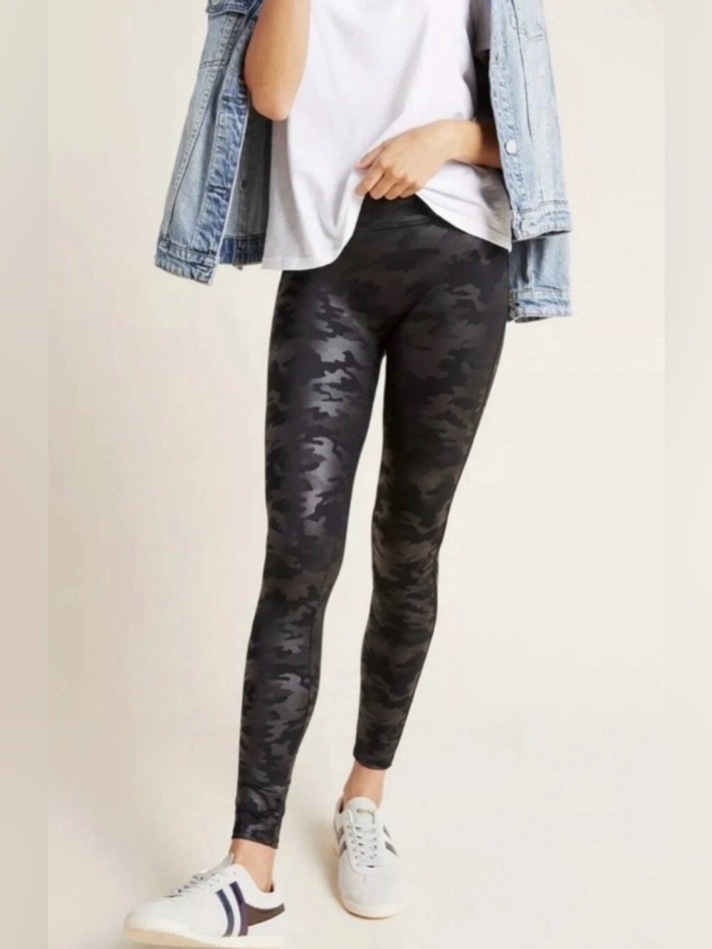 SPANX Black Camo Leggings